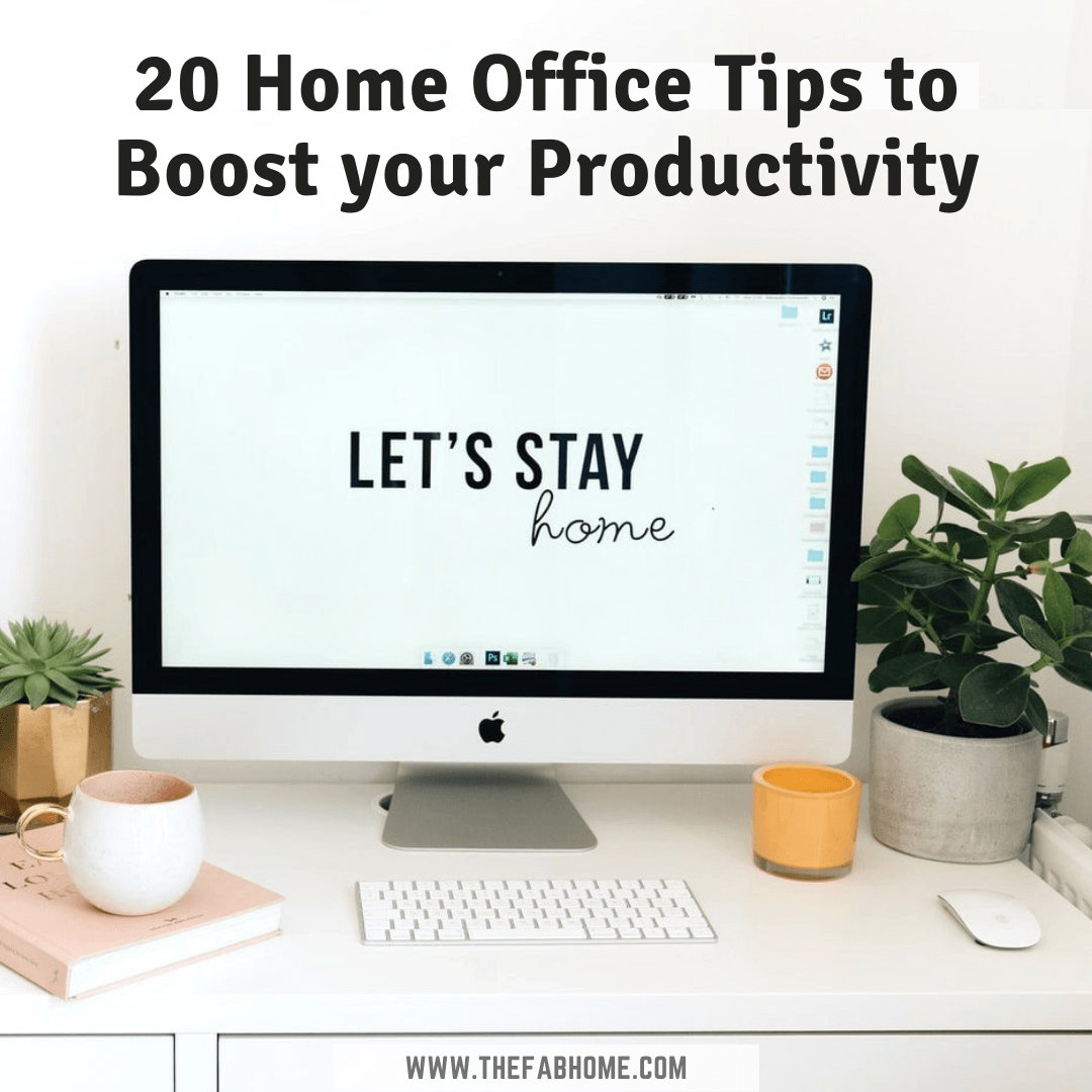 Tech Tips to Boost Your Home Office Productivity